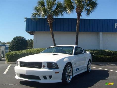 2007 Performance White Ford Mustang Saleen S281 Supercharged Coupe