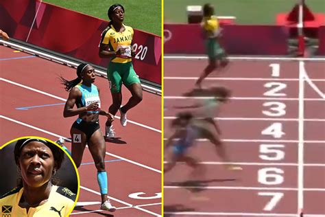 Shericka Jackson Jogs Last Seconds Of 200m Sprint And Finishes Fourth As Result To Deny Her