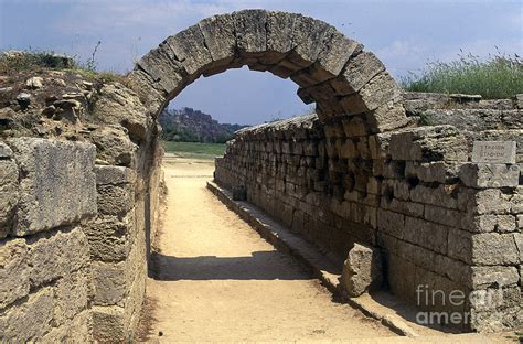 Olympic Stadium In Olympia Greece Photograph By Will And Deni Mcintyre