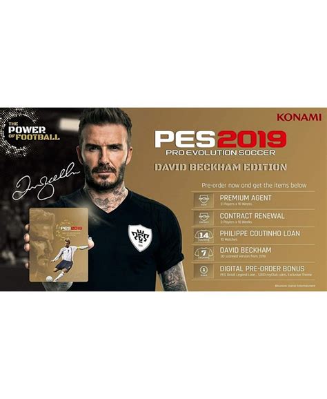 Konami Pro Evolution Soccer 2019 David Beckham Edition Playstation 4