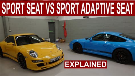 Porsche 997 911 Sports Seats Vs Adaptive Sports Seats Difference