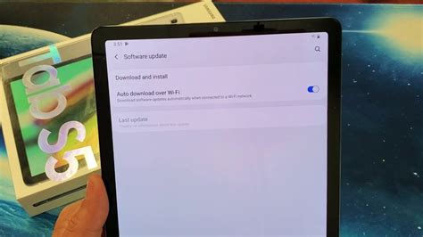 Galaxy Tab S5e How To Do A Software Update Youtube