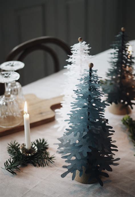 3d Paper Christmas Decorations From Fabulous Goose These Four Walls