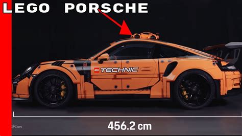 Porsche ag, this elegantly packaged lego technic porsche 911 gt3 rs with its sleek aerodynamic lines, adjustable rear spoiler and. LEGO Porsche 911 GT3 RS - YouTube