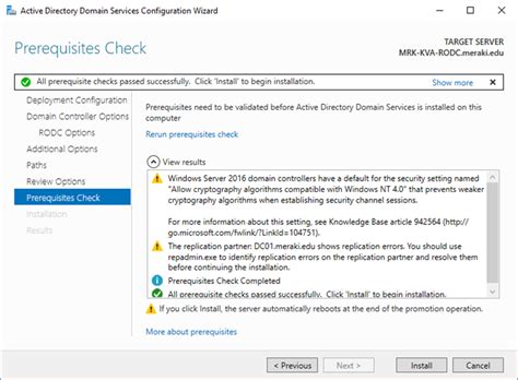 Install A Windows Server 2016 Rodc Dimitris Tonias