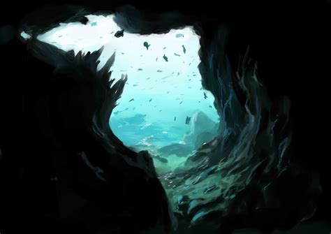 Underwater Caves Underwater Sea Sea Cave