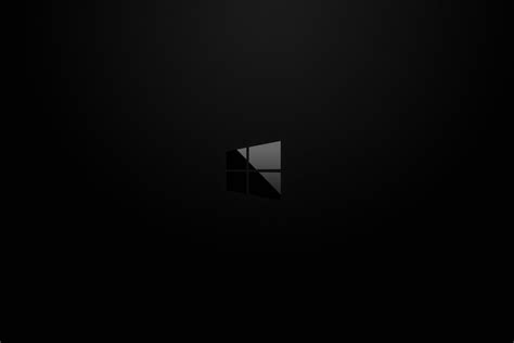 Download Dark Minimalist Windows Logo Wallpaper