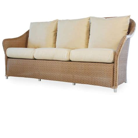 We carry a large inventory of name brand cushions with more than 120 outdoor fabrics to choose from. Lloyd Flanders Weekend Retreat Wicker Sofa - Replacement ...