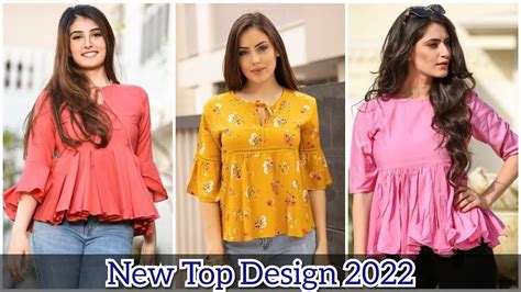Stylish Top Design For Girls 2022 Trendy Top Fancy Top Collection