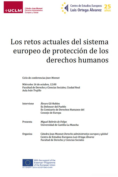 Conferencia De Lvaro Gil Robles Los Retos Actuales Del Sistema