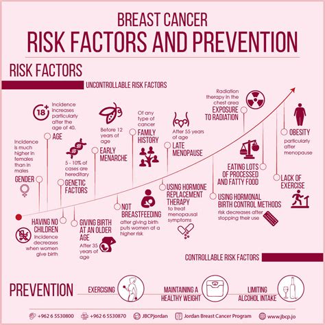 Risk Factors And Prevention Jordan Breast Cancer Program