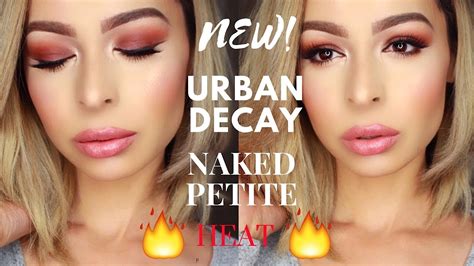 NEW URBAN DECAY NAKED PETITE HEAT PALETTE MAKEUP TUTORIAL YouTube