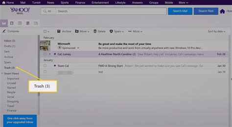 How To Empty The Trash In Yahoo Mail