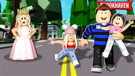 A Filha Rejeitada Pelo Pai Foi Adotada Por Uma Princesa No Brookhaven Historinha De Roblox