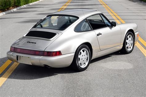 1989 964 Carrera 4 One Owner With Only 47000 Actual Miles Rare Linen