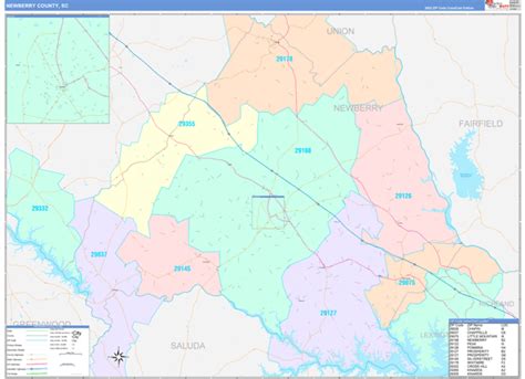 Map Books Of Newberry County South Carolina
