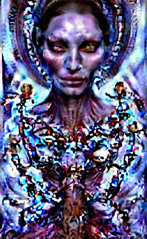 A Beautiful Detailed Alien Goddess Woman With 6 Arms Stable Diffusion