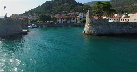 Nafpaktos View From The Fortress In Greece Image Free Stock Photo