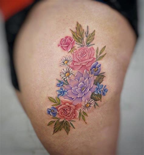 55 Most Beautiful Thigh Tattoos You Will Love Xuzinuo Page 18