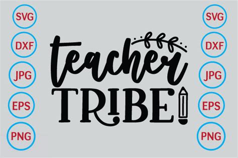 Teacher Tribe Graphic By Svgboss · Creative Fabrica