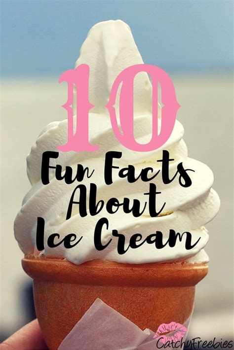 If you're a weirdo like me then buckle up for this new series as i dive into a plethora of produce facts and share them with you. 10 Fun Facts About Ice Cream -CatchyFreebies