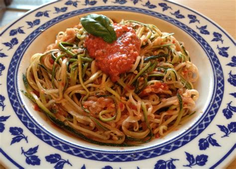 Spaghetti Di Zucchine Al Pomodoro La Mia Cucina Vegetalela Mia Cucina