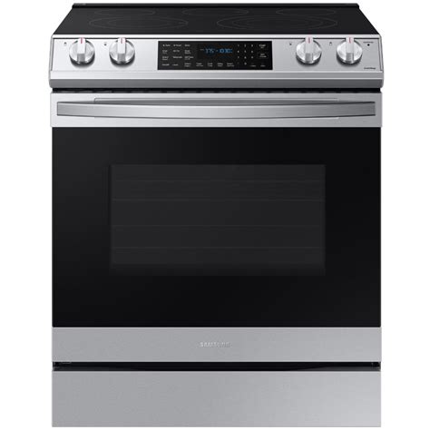 Samsung 30 Slide In Electric Range With 5 Smoothtop Burners 63 Cu