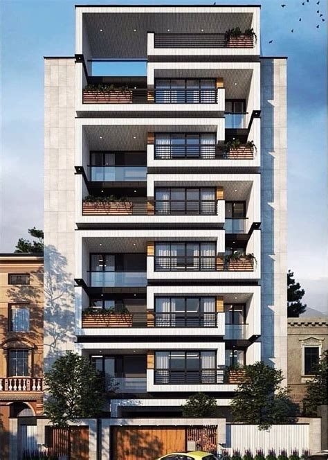 Residential Architecture Apartment Residential Building Design