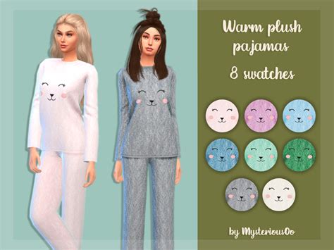 Mysteriousoo S Warm Plush Pajamas Cute Pajamas Girls Pajamas Pajamas