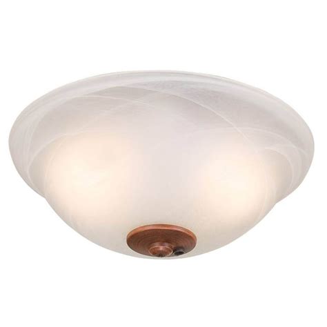 To achieve a contemporary, sophisticated tone, opt for individual bulb glass bowls featuring more ornate details. Shop Harbor Breeze 2-Light Multicolor Ceiling Fan Light ...