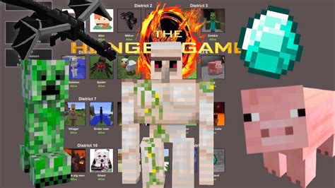 Hunger Games Simulator Minecraft Edition Youtube