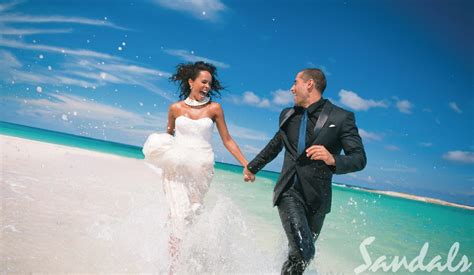 sandals royal bahamian wedding package honeymoons inc