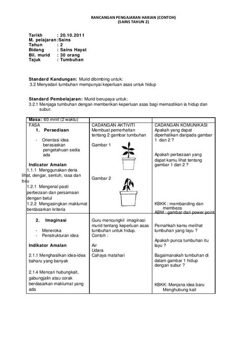20 orang purata umur : RANCANGAN PENGAJARAN HARIAN (CONTOH) (SAINS TAHUN 2 ...