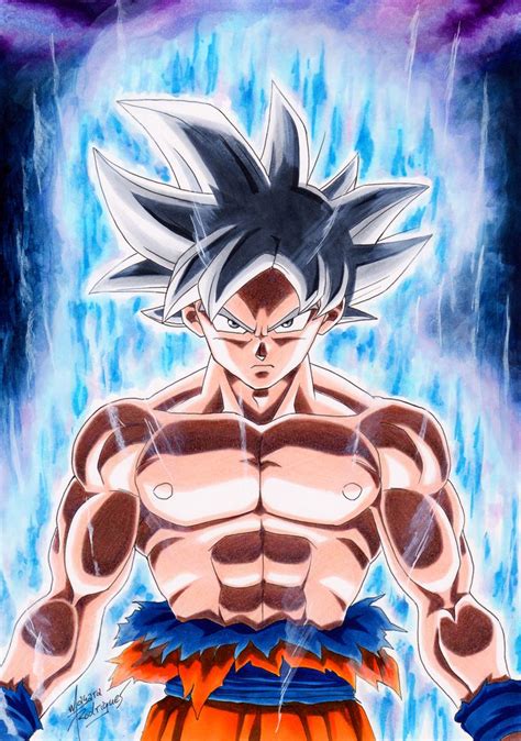 Dragon Ball Super Goku Instinto Superior Aprender A Desenhar Anime Goku Desenho Goku