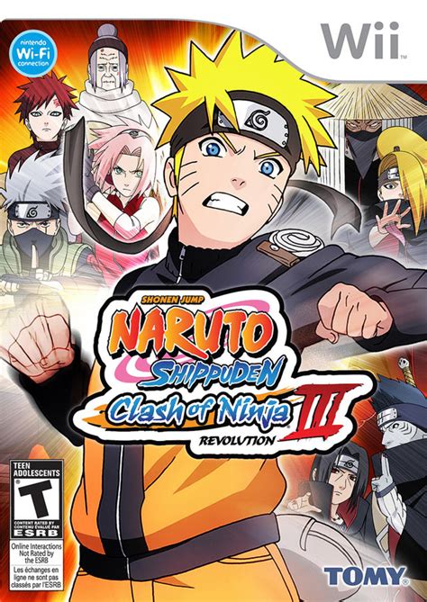 Naruto Shippuden Clash Of Ninja Revolution 3 Wii Iso