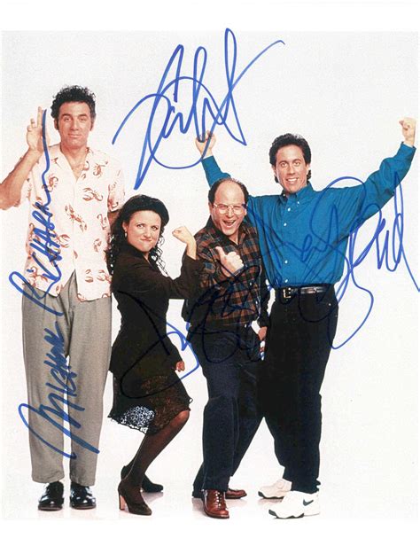 Aacs Autographs Seinfeld Cast Autographed Glossy X Photo