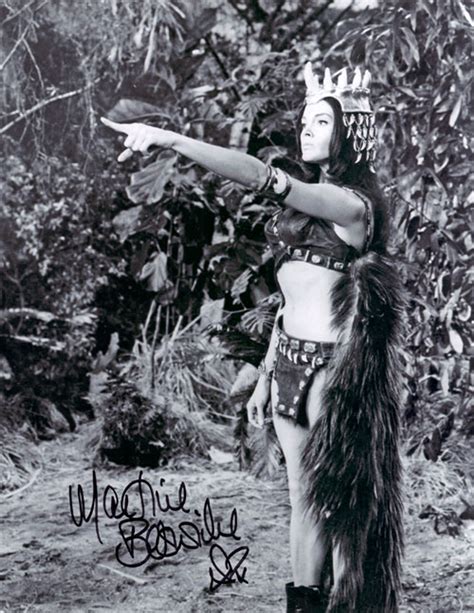 Martine Beswicke Prehistoric Women Point Autographed Photo