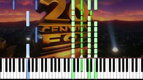 Th Century Fox Intro Piano Tutorial Youtube