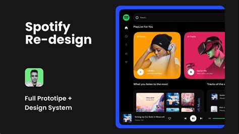 Spotify Redesign Figma Community
