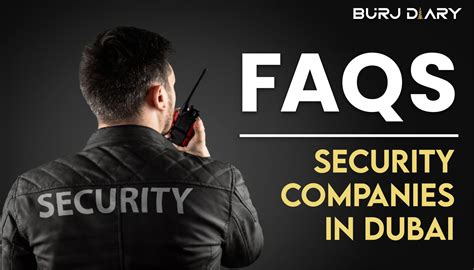 Top 10 Security Companies In Dubai