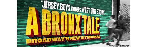 A Bronx Tale Tickets Pantages Theatre In Hollywood