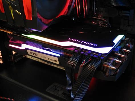 Msi Geforce Gtx 1080 Ti Lightning Z With Triple 8 Pin Power Pictured