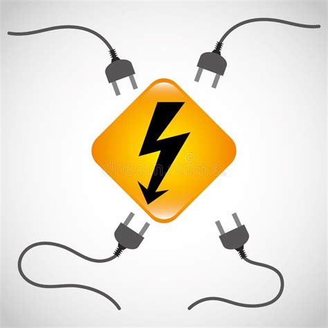 Electricity Concept Design Stock Illustration Illustration Of