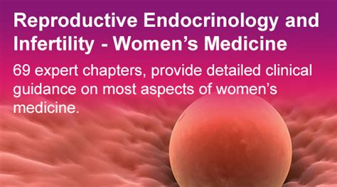 Womens Medicine Reproductive Endocrinology And Infertility Glowm