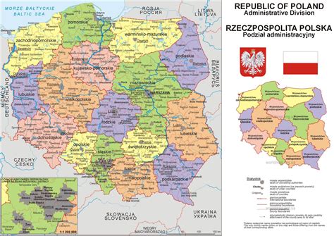 large detailed political and administrative map of poland with cities 0 hot sex picture