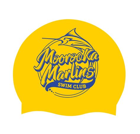 Moorooka Marlins Swim Cap Moorooka Marlins Swim Club