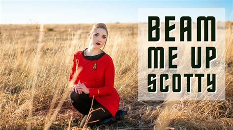 Beam Me Up Scotty Star Trek Music Video Youtube