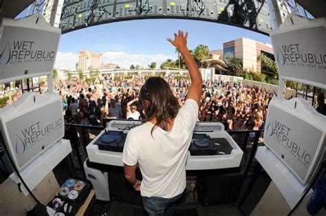 Haute Event Bob Sinclar Spins At The First Industry House Event At Wet Republic Haute Living