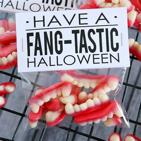 Have A Fang Tastic Halloween Tags Eighteen25