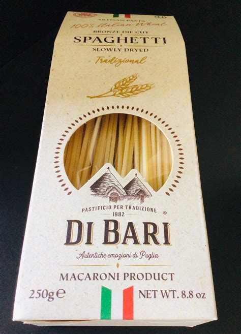 Di Bari Square Spaghetti Pasta Macaroni Product Artisan Pasta Etsy